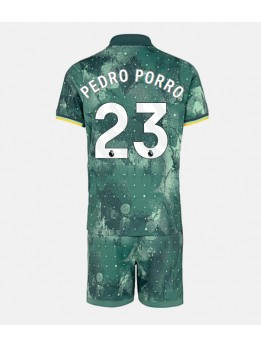 Tottenham Hotspur Pedro Porro #23 Replika Tredje Kläder Barn 2024-25 Kortärmad (+ byxor)